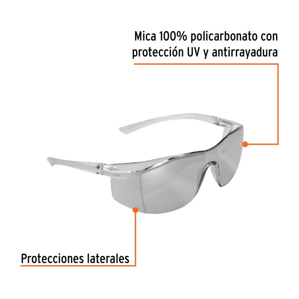 10821 - Lentes de seguridad interior-exterior, Truper Ultralite