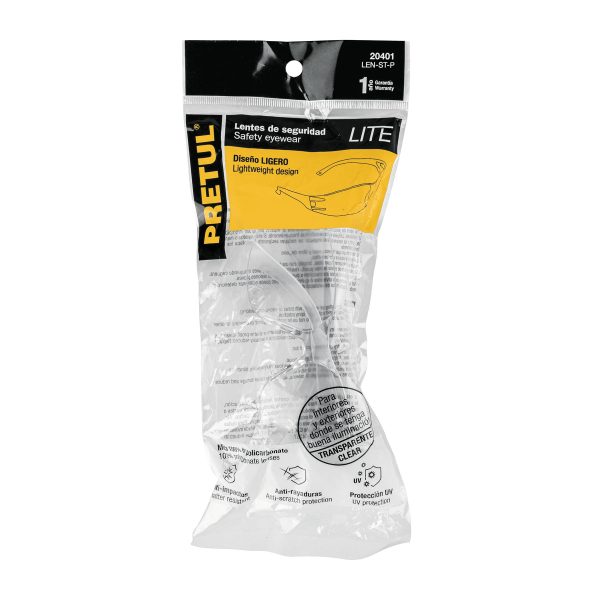 20401 - Lentes de seguridad transparentes, Pretul Lite