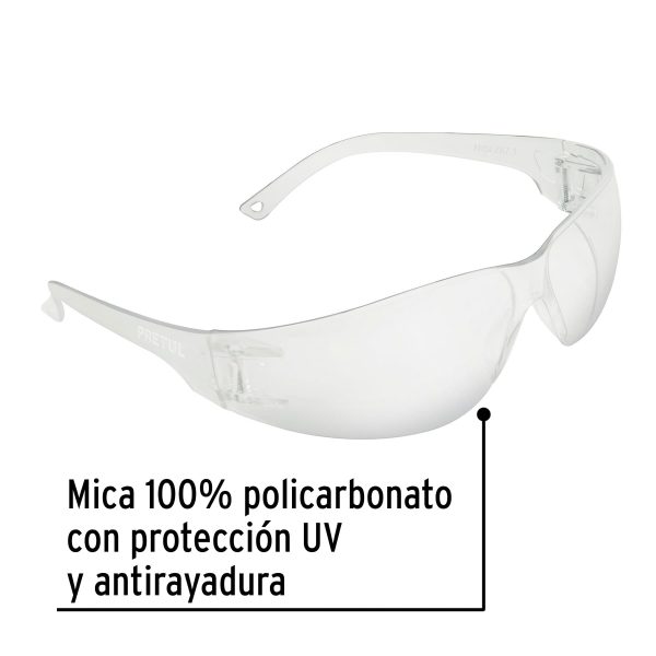 20401 - Lentes de seguridad transparentes, Pretul Lite