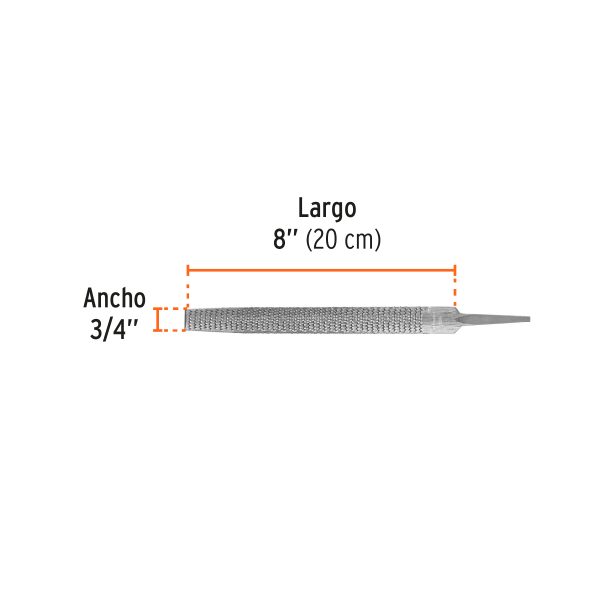 15205 - Lima escofina 8', Truper