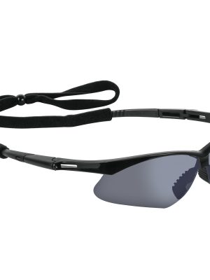 15182 - Lentes seguridad espejo plata c/cordón ajustable, Sport