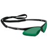 15178 - Lentes seguridad verde antiempaño c/cordón ajustable, Sport