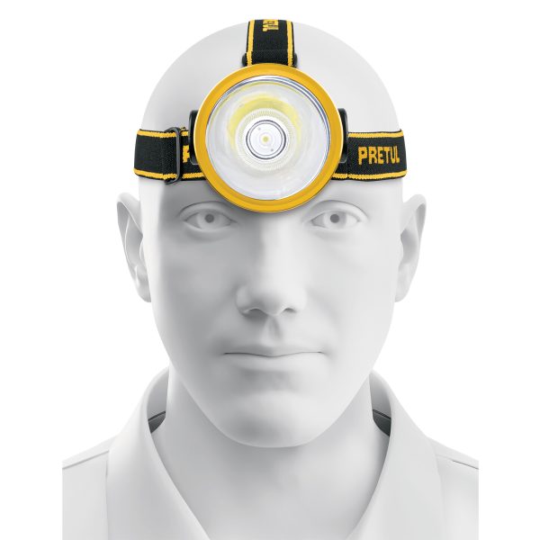 29089 - Linterna de minero LED 160 lm recargable, PRETUL