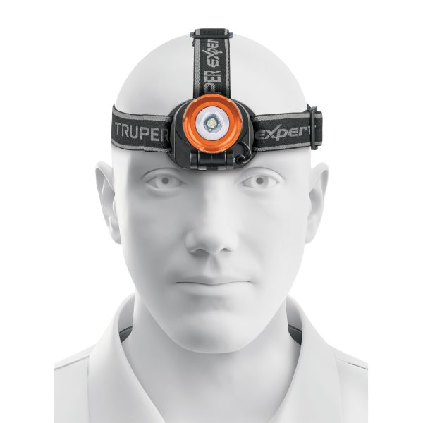 102129 - Linterna de minero LED 80 lm, recargable, TRUPER EXPERT