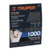 11632 - Lija de agua grano 1000 microfina carburo de silicio, Truper