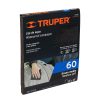 11646 - Lija de agua grano 60 de carburo de silicio, Truper