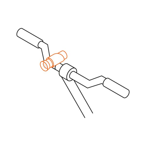 16796 - Linterna delantera para bicicleta, 140 lm, recargable