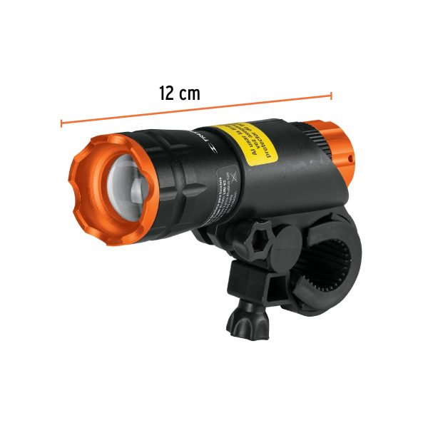 16796 - Linterna delantera para bicicleta, 140 lm, recargable