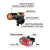 16798 - Juego de linterna delantera y trasera para bicicleta, TRUPER