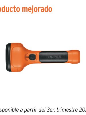 19847 - Linterna plástica 1 LED 200 lm recargable, Truper