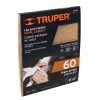 11609 - Lija para madera papel cabinet, grano 60, Truper