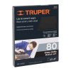 11602 - Lija de esmeril negra grano 80 de óxido de aluminio, Truper