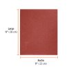 11645 - Lija de esmeril roja grano 100 de óxido de aluminio, Truper