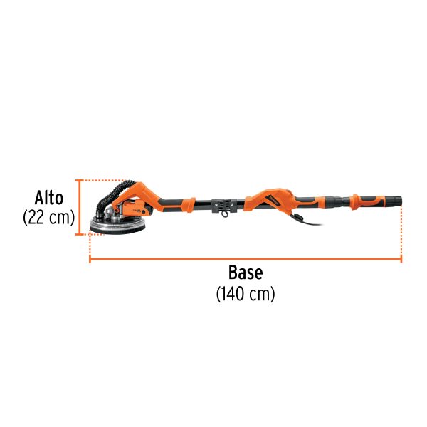 103670 - Lijadora de pared y techo 9' 750 W, profesional, Truper