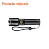 103100 - Linterna LED recargable, de aluminio, 1,200 lm, TRUPER