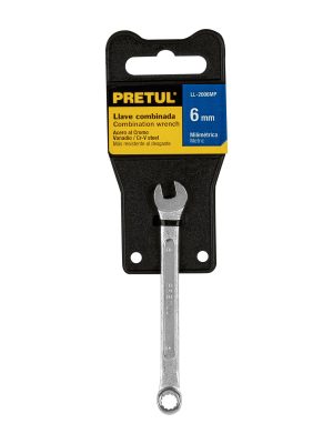 21900 - Llave combinada 6 mm x 100 mm de largo, Pretul