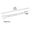 21906 - Llave combinada 12 mm x 160 mm de largo, Pretul