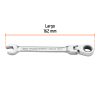 103446 - Llave combinada con matraca 12 mm flexible, Expert