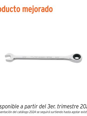 15736 - Llave combinada con matraca 3/8' x 153 mm largo, Expert