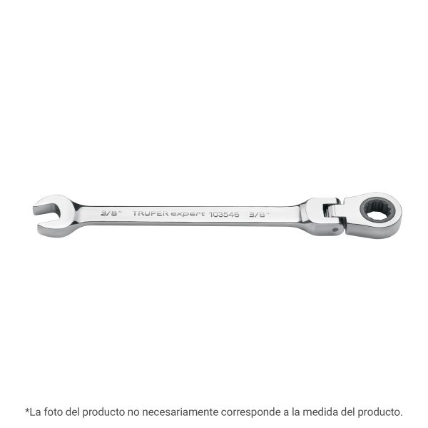 103447 - Llave combinada con matraca 13 mm flexible, Expert