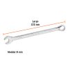 15618 - Llave combinada extralarga 14 mm x 220 mm de largo, Expert