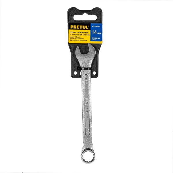 21908 - Llave combinada 14 mm x 180 mm de largo, Pretul
