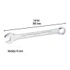 21908 - Llave combinada 14 mm x 180 mm de largo, Pretul