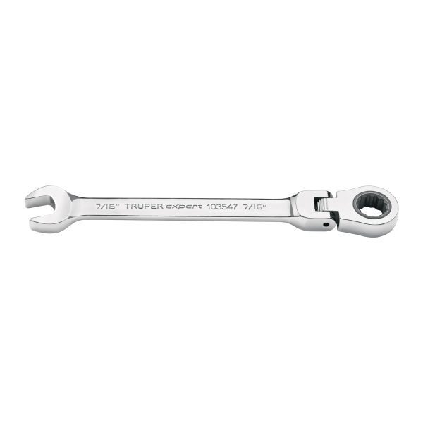 103547 - Llave combinada con matraca 7/16' flexible, Expert