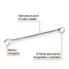 15594 - Llave combinada extralarga 1/2' x 202 mm de largo, Expert