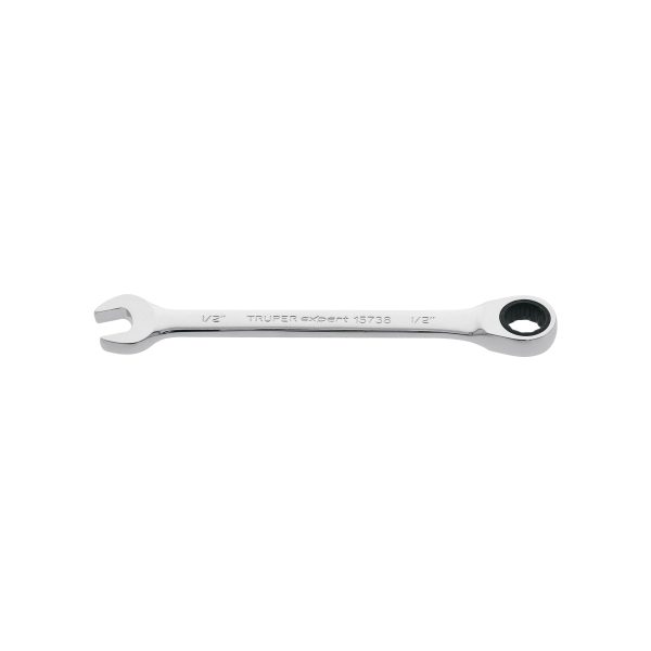 15738 - Llave combinada con matraca 1/2' x 173 mm largo, Expert