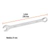 15625 - Llave combinada extralarga 21 mm x 298 mm de largo, Expert