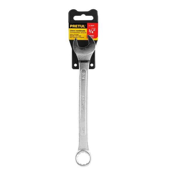 21888 - Llave combinada 3/4' x 230 mm de largo, Pretul
