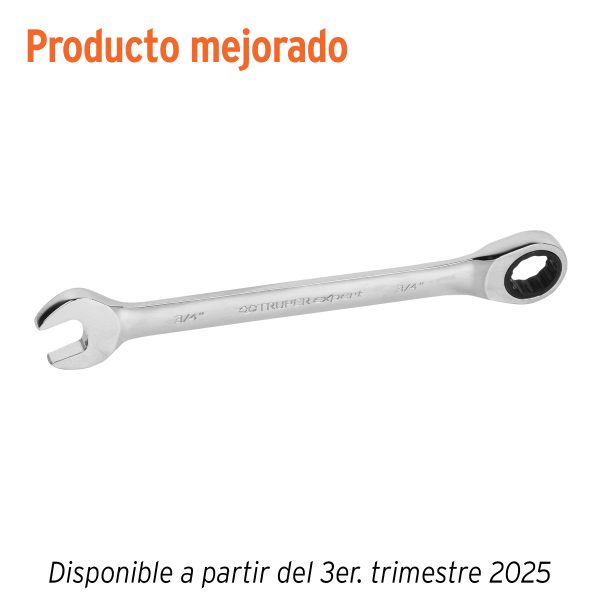 15741 - Llave combinada con matraca 3/4' x 238 mm largo, Expert