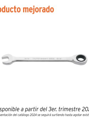 13602 - Llave combinada con matraca 13/16' x 281 mm largo, Expert