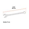 15629 - Llave combinada extralarga 27 mm x 385 mm de largo, Expert