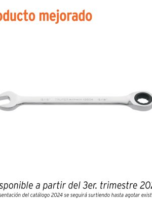 13604 - Llave combinada con matraca 15/16' x 325 mm largo, Expert