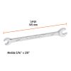 15682 - Llave española, 5/16 x 3/8' x 145 mm de largo, Truper Expert