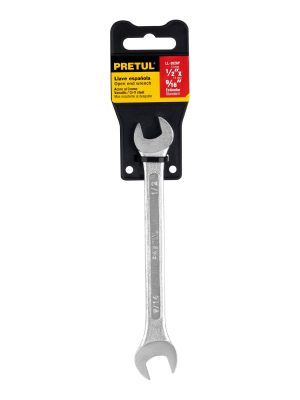 21954 - Llave española, 1/2 x 9/16' x 172 mm de largo, PRETUL