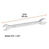 15690 - Llave española, 9/16 x 5/8' x 189 mm de largo, Truper Expert