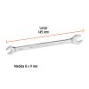 15706 - Llave española 8 x 9 mm x 145 mm de largo, Truper Expert