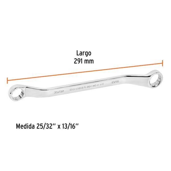 15755 - Llave de estrías 25/32 x 13/16' x 291mm largo, Truper Expert