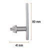 16560 - Llave para broquero de 1/2', TRUPER