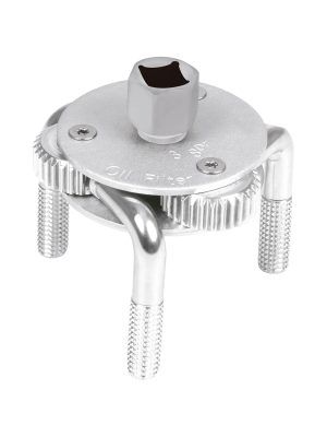 14543 - Llave de 3 puntos 3' a 4-1/2' para filtro de aceite, Truper