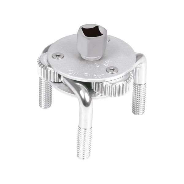 14543 - Llave de 3 puntos 3' a 4-1/2' para filtro de aceite, Truper