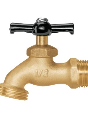 23145 - Llave p/manguera, de latón 100g, 1/2', blíster, PRETUL