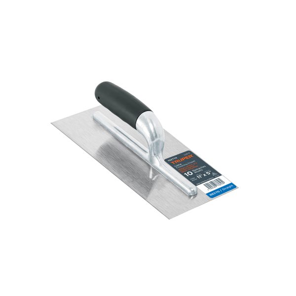 102774 - Llana 11' canto recto, 10 remaches, mgo comfort grip, Truper