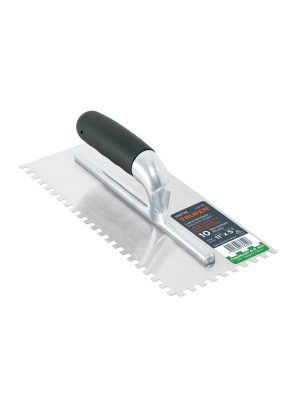 102778 - Llana 11' dentado cuadrado 1/4', 10 remaches, mgo comfort