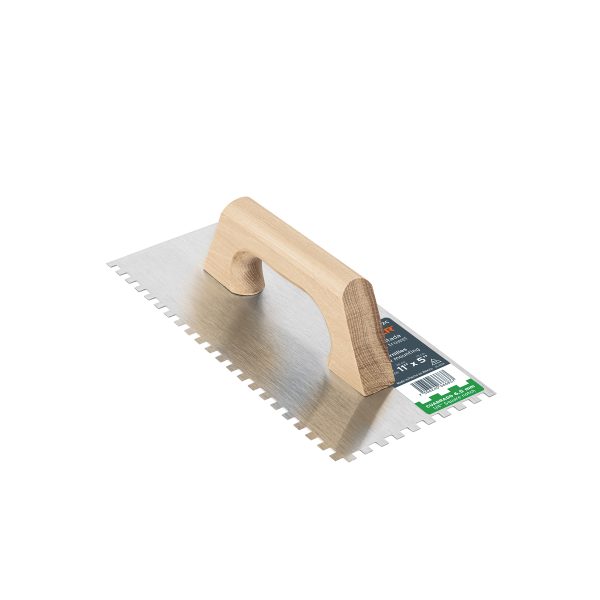 11525 - Llana 11' dentado cuadrado 1/4', tipo español, mgo madera