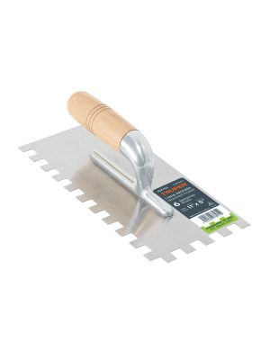 102703 - Llana 11' dentado cuadrado 1/2', 6 remaches, mgo madera