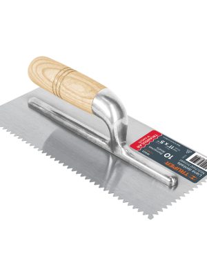 15403 - Llana 11' dentado triangular, 10 remaches, mgo madera,Truper